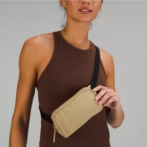 lululemon athletica Mini Belt Bag Khaki And Red Tote Bag